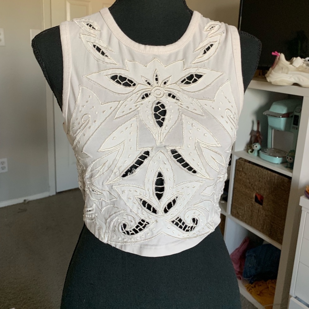 Crop top mid length